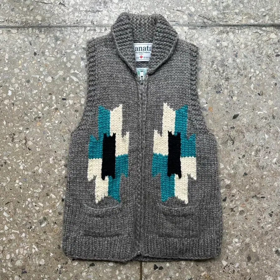 [카나타] Vintage Kanata Sweater Vest