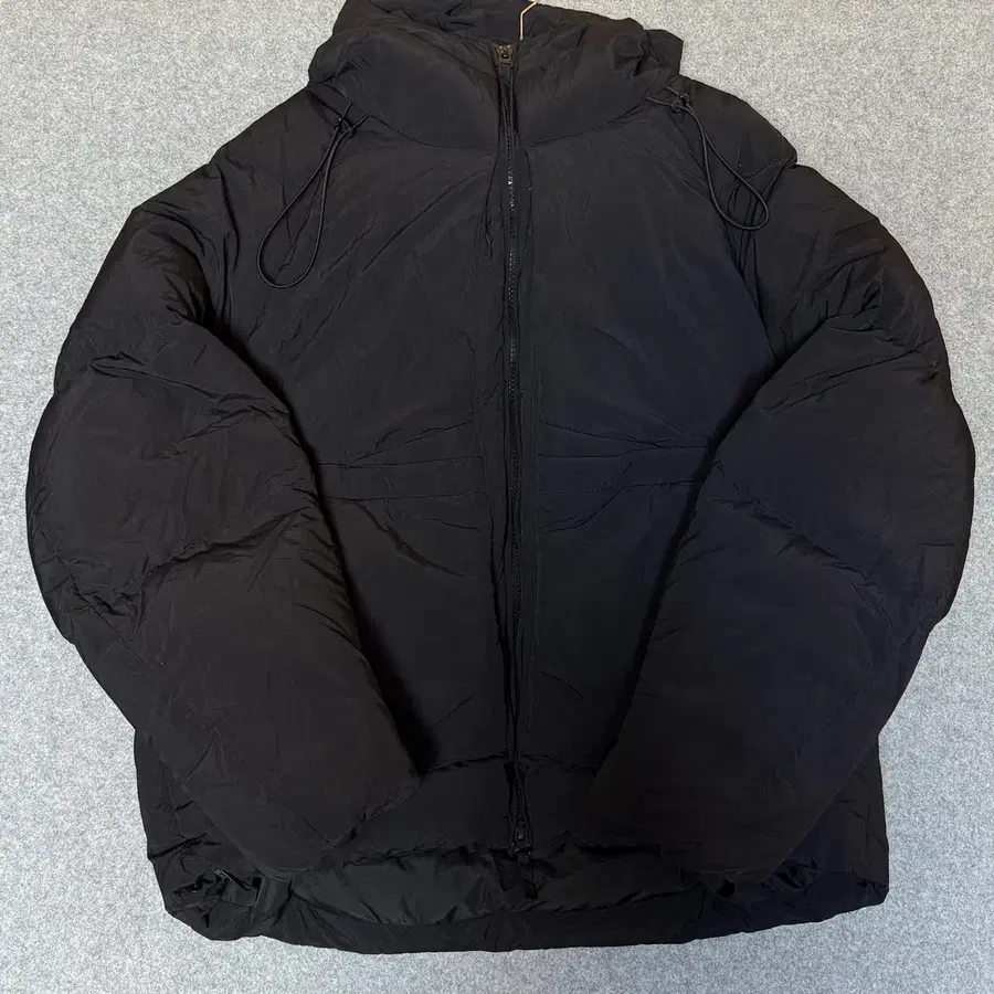 코드그라피 숏 패딩 블랙 XL