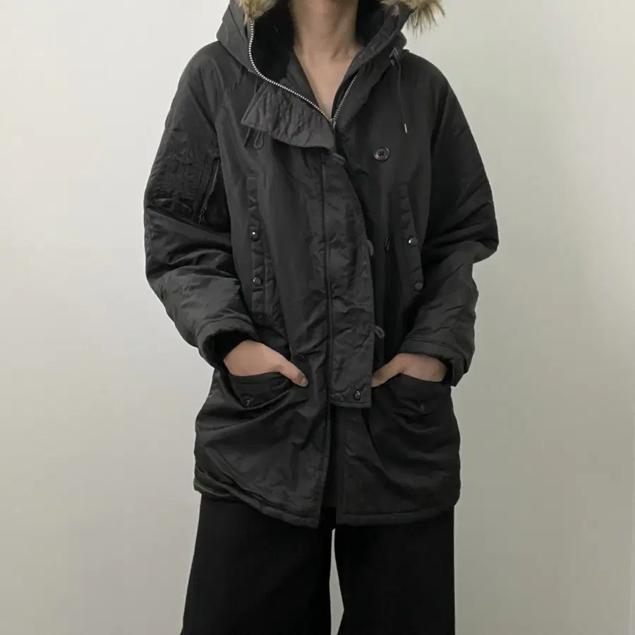 스피왁 골든플리스 N-3B 오리지널 파카 40