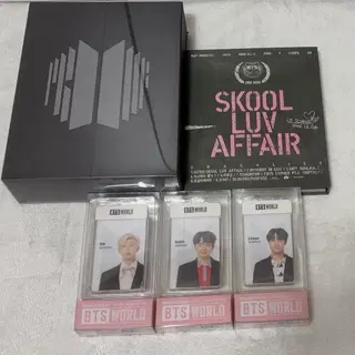 일괄 방탄소년단 bts world 매니저 카드, proof 프루프 앨범 (앨범만),상남자 앨범(앨범만)
