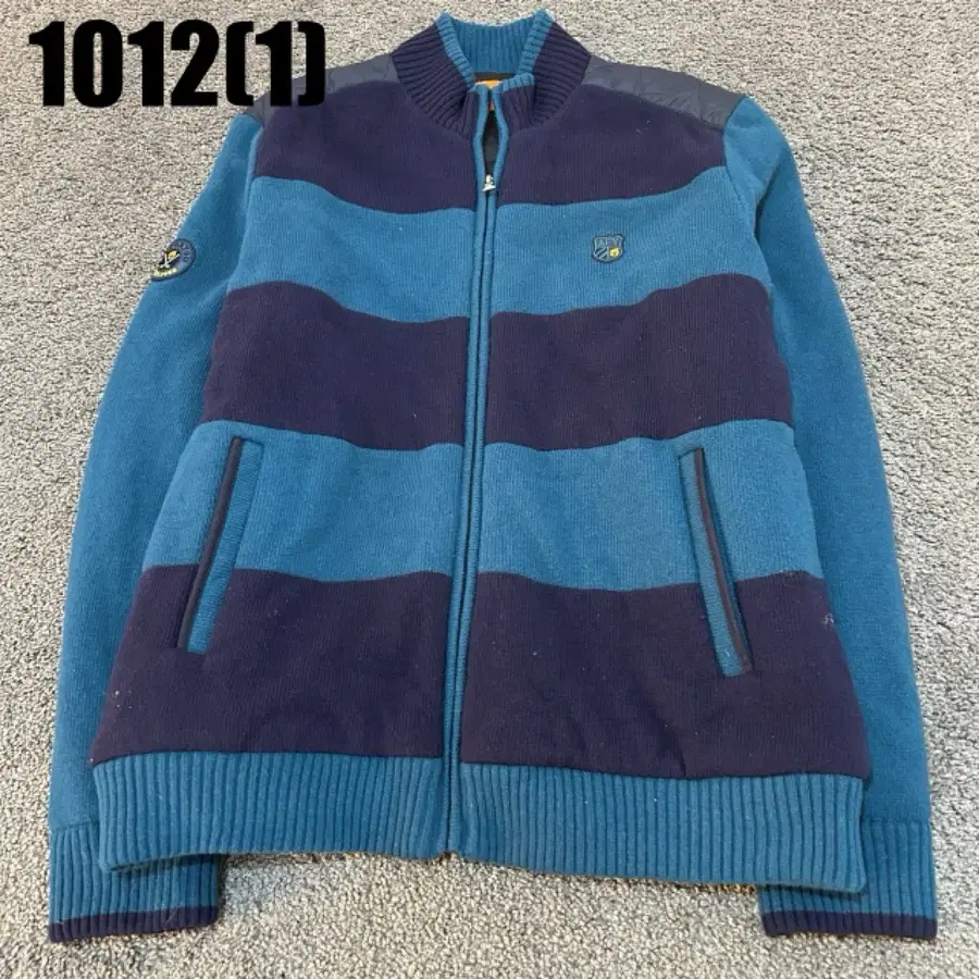 올포유 니트집업자켓 105사이즈