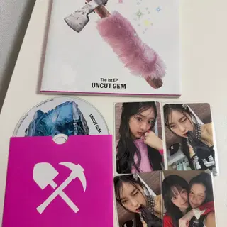 (일괄) 키키 UNCUT GEM 데뷔 앨범&포카