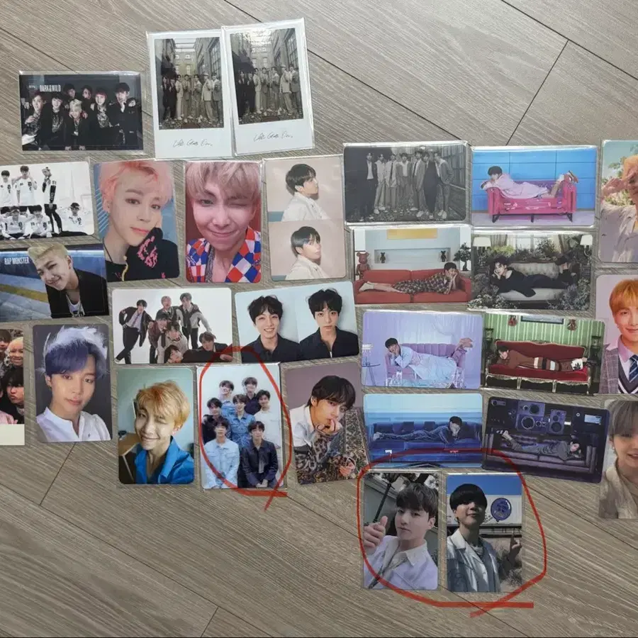 방탄 공식포카