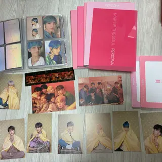 bts 태형 포카(드볼) + 앨범 페르소나