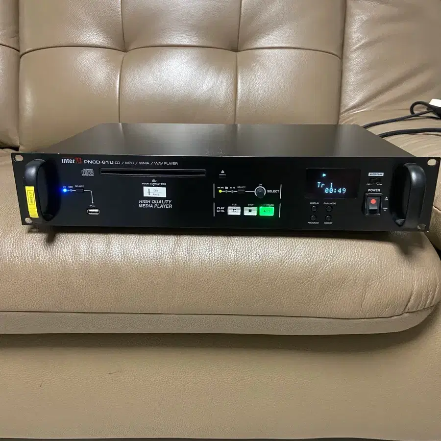 Inter-M PNCD-61U (CD/MP3/WMA/WAV 플레이어2대