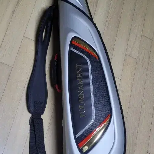 토너먼트 낚시 가방 로드케이스 실버/블랙