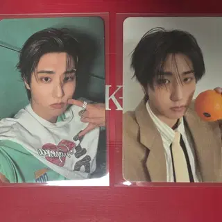 [한지성세트] 스트레이키즈 스키즈 디스앤댓 앤버전 & ver 앨포 앨범포카