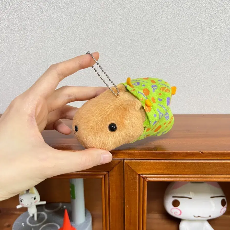 할로윈 후드티 카피바라상 키링 인형 누이