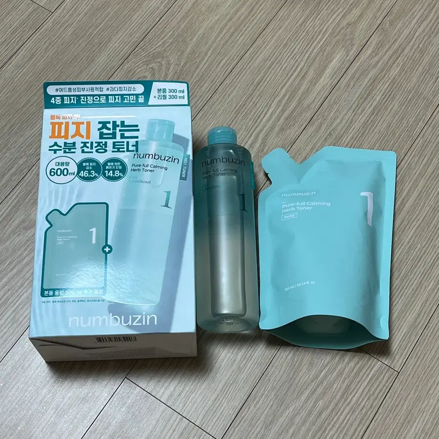 넘버즈인 1번 진정 맑게담은 청초토너 300ml 리필기획