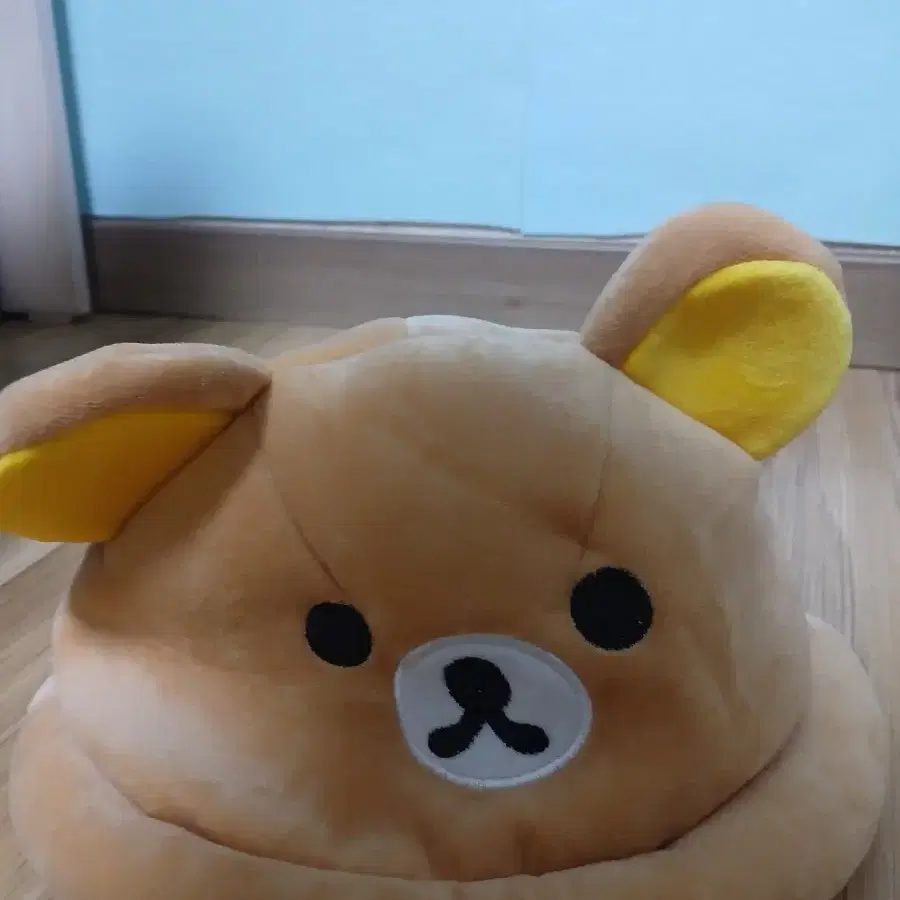 리락쿠마 얼굴 모자