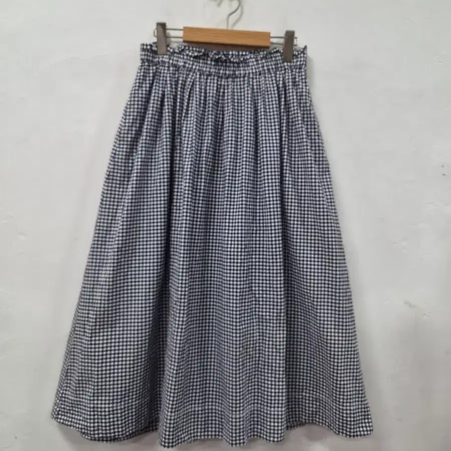GAP 체크무늬 캉캉 스커트
