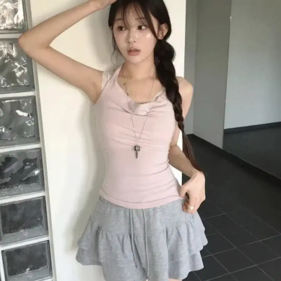 미니포에 핑크 홀커 나시