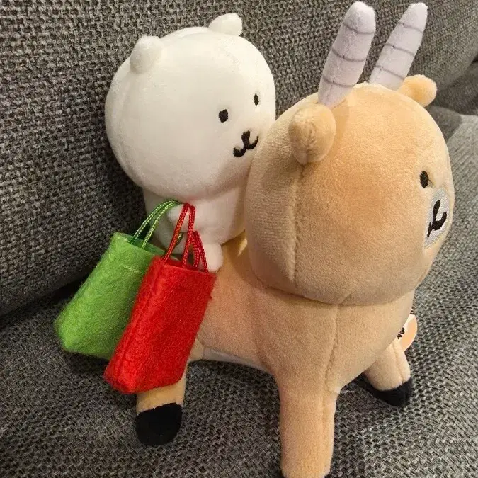 임팔라 탄 농담곰 쇼핑 인형