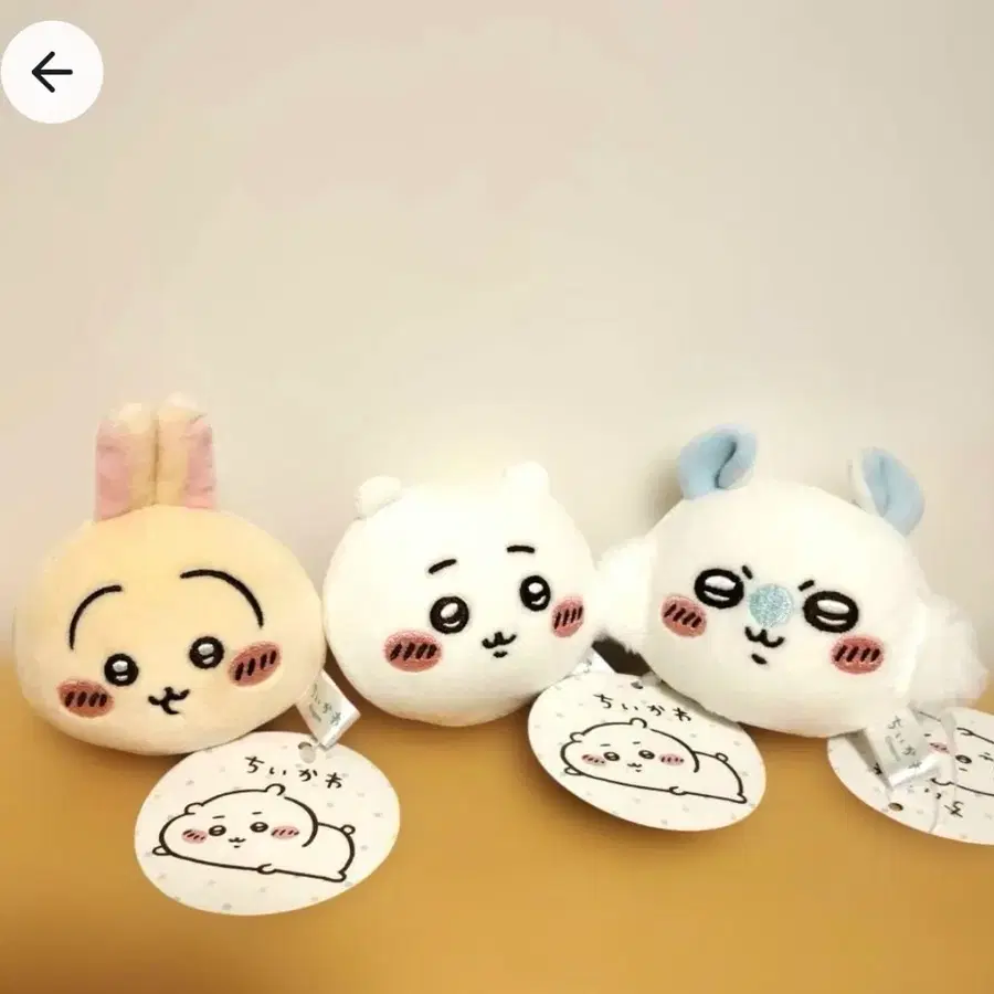 먼작귀 치이카와 포요용 포요욘 말랑말랑 얼굴 마스코트