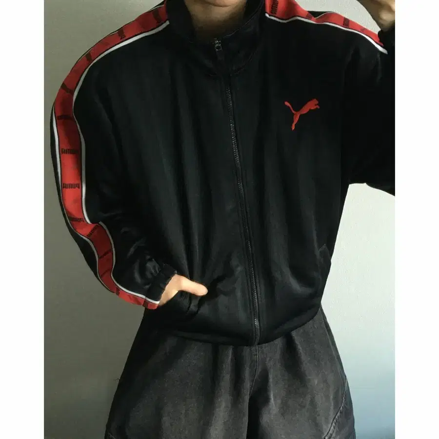 Puma 퓨마 00s 올드스쿨 빅로고 일본판 트랙탑 져지