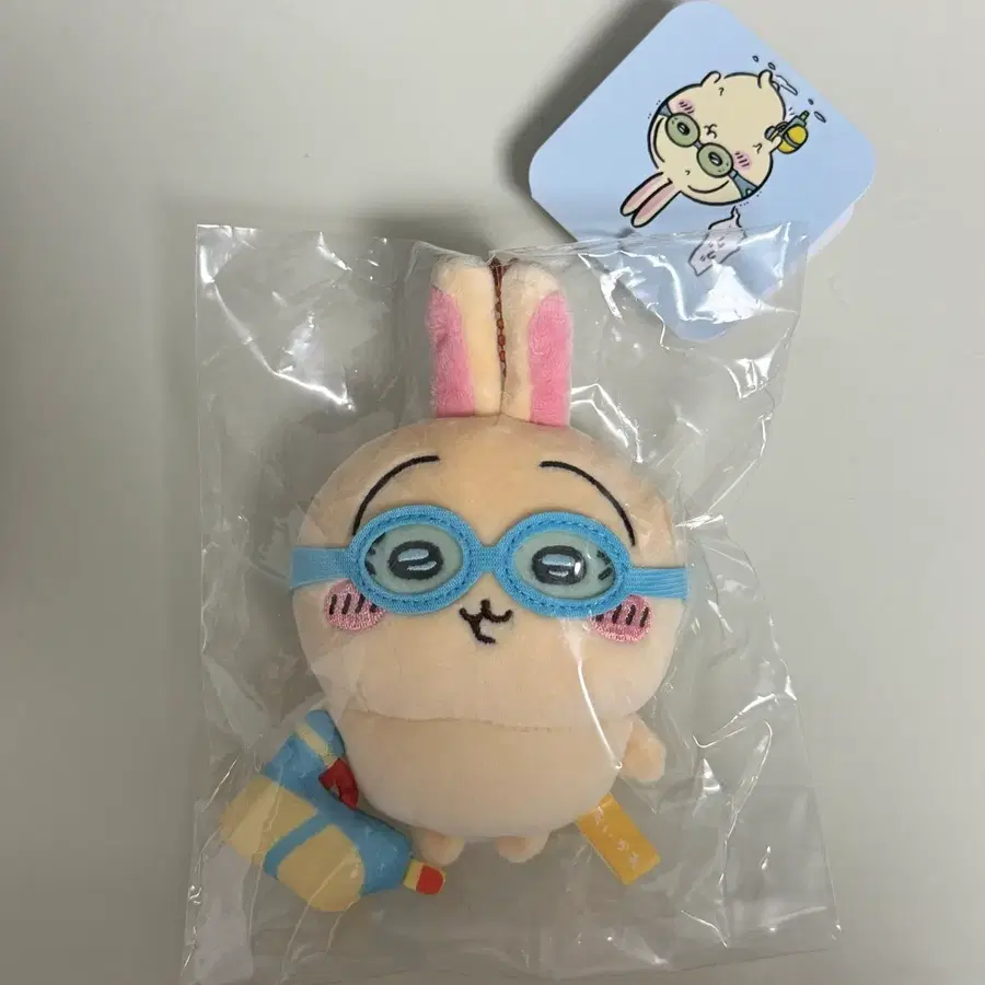 먼작귀 치이카와 우사기 물총 고글 물안경 감스트 인형 마스코트 키링