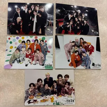 timelesz 집합 사진 FAM 5장 세트