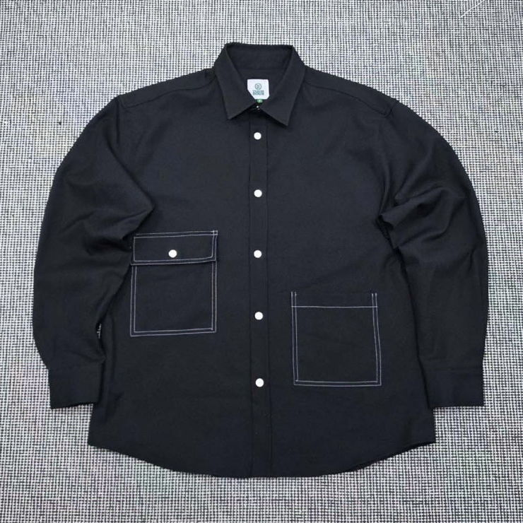 TROUBA DOUR 블랙 셔츠 100