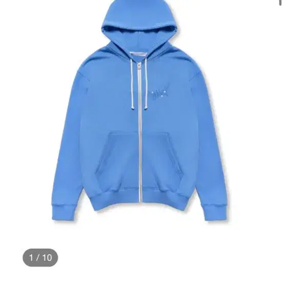 ALLOY GIRL ZIP UP HOODIE (BLUE)