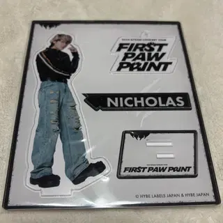 니콜라스 FIRST PAW PRINT 아크릴 스탠드 아크스타 미개봉 양도