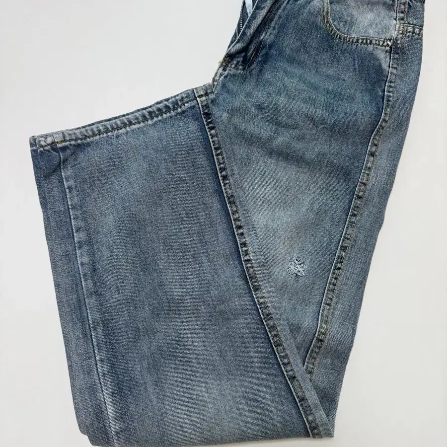 청바지 중청 워싱 빈티지 M사이즈