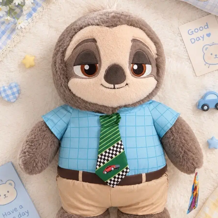 주토피아2 플래시 나무늘보 인형 45cm