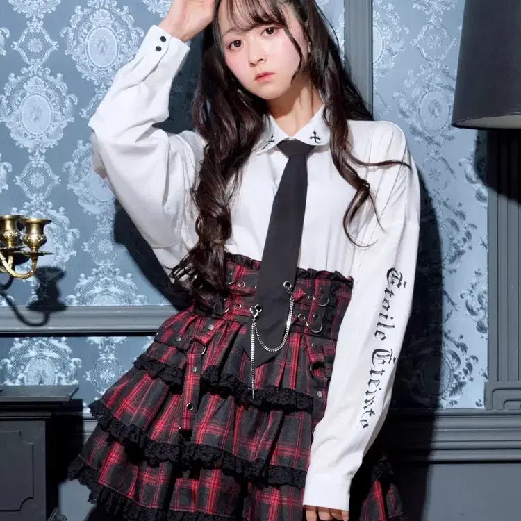 노에미 NOEMIE 넥타이 남녀공용 셔츠