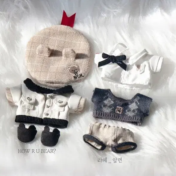 10cm 우블베어 라떼+우블극야