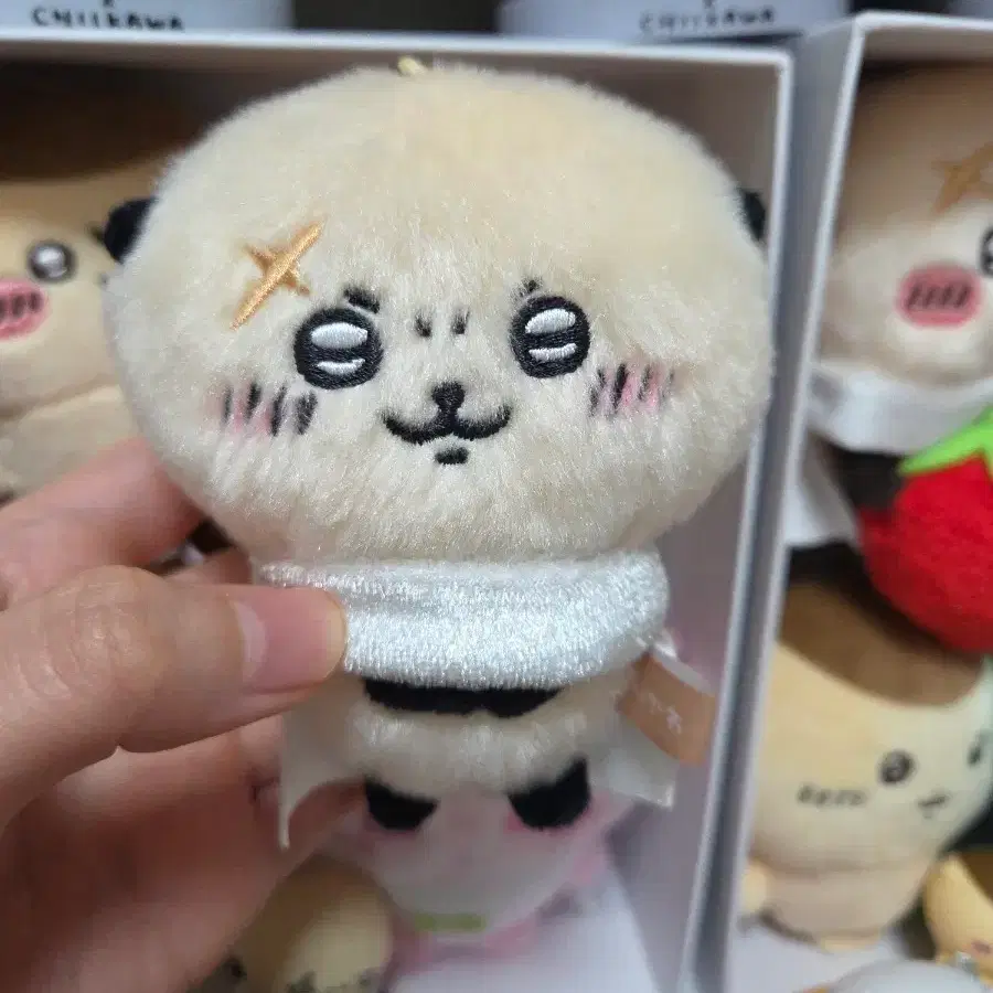 치이카와 먼작귀 랏코 기본 마스코트 키링
