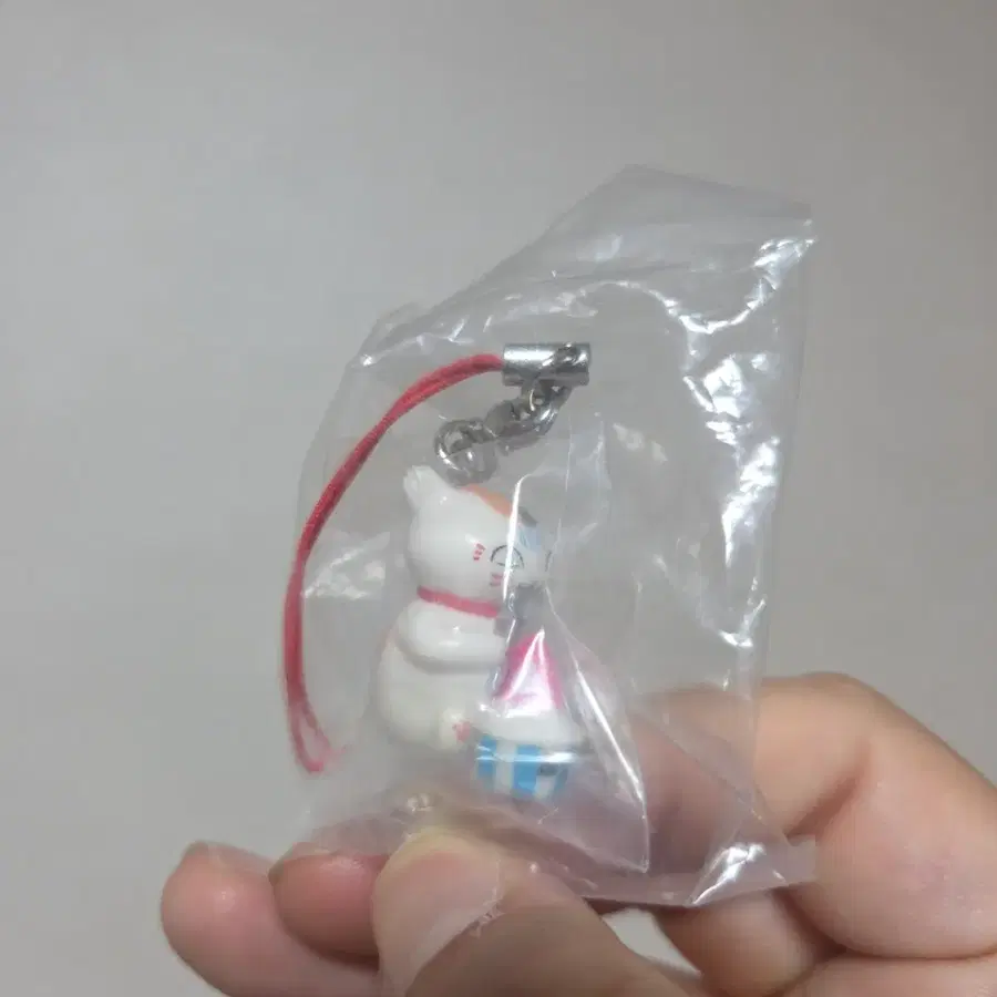고전 만화 나츠메 우인장 고양이 캐릭터 스트랩 키링 피규어 가챠 빙수