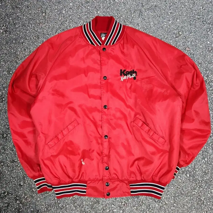 8~90s Made In USA 빈티지 나일론 바시티 자켓 XL