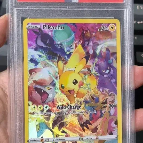 포켓몬카드 크라운 제니스 피카츄 PSA 10