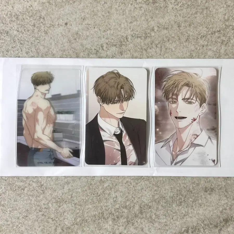 키스미이프유캔 키이프 포카 판타지트 특전 투명 포토카드 중국 팝업 굿즈 판매