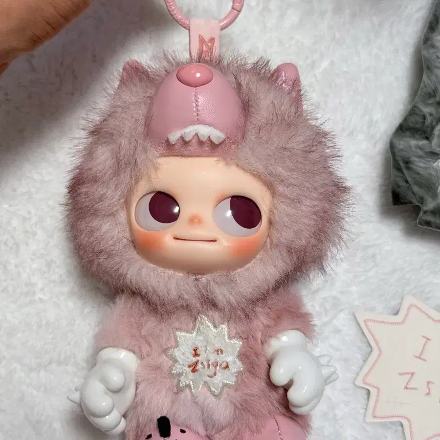 [팝마트 정품]ZSIGA I'm Zsiga 시리즈 핑크 인형 키링