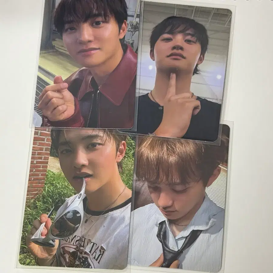 도경수 도파민 앨범 포카 4장 일괄 양도