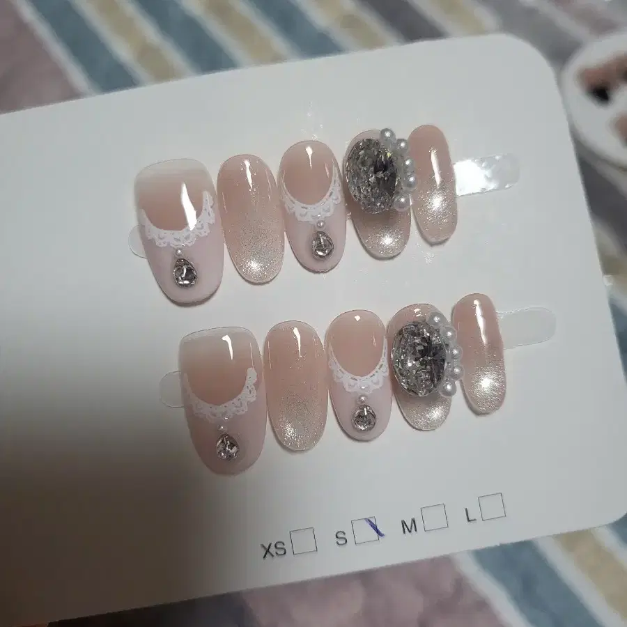 양산형네일팁 s