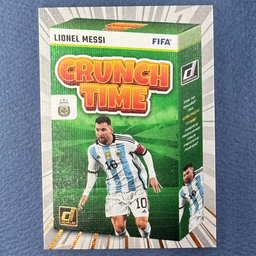 2023-24 Panini Donruss Soccer Crunch Time 리오넬 메시 Argentina