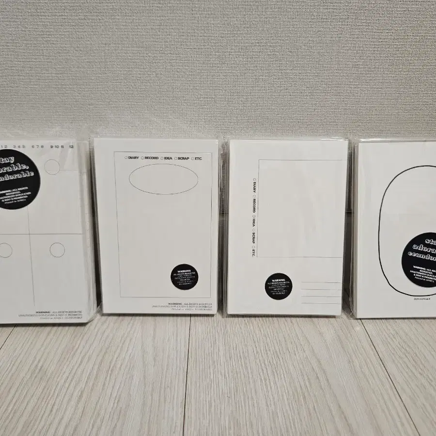 은도러블 디자인 바인더 속지 a7