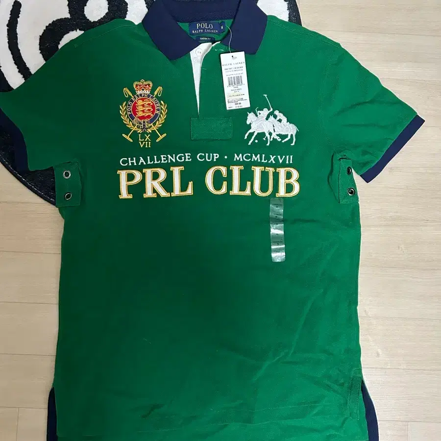 폴로 랄프로렌 PRL CLUB 그린 반팔 카라티