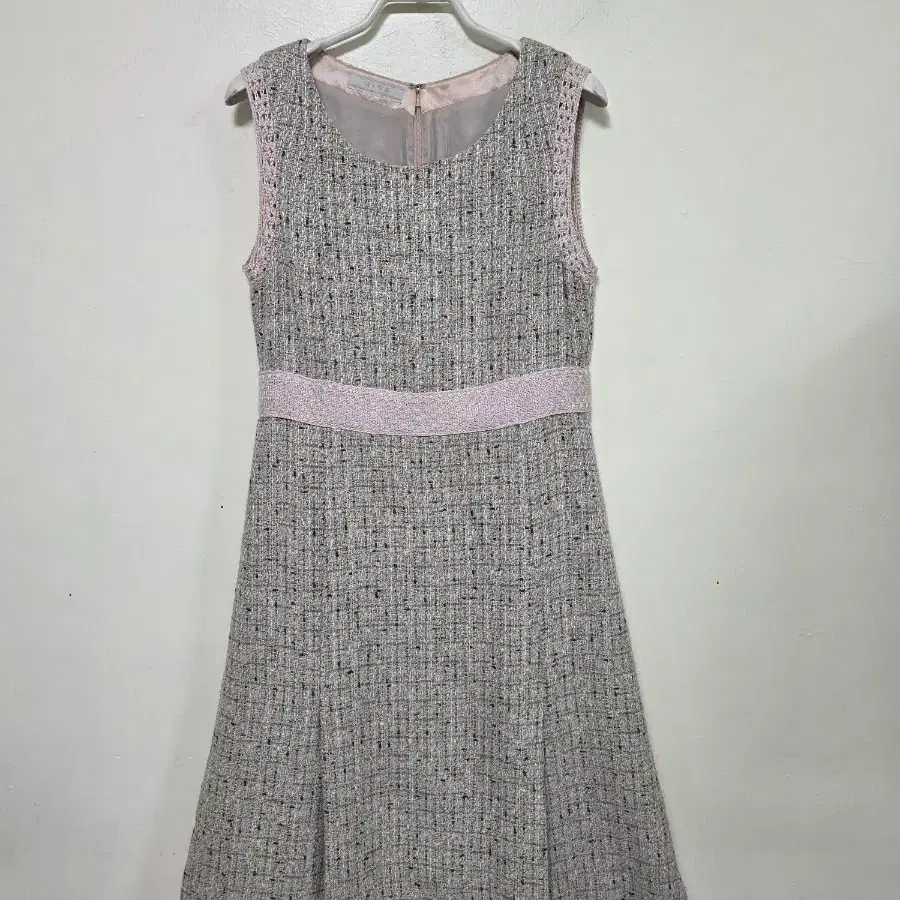 마인 트위드 원피스 핑크 포인트.261009