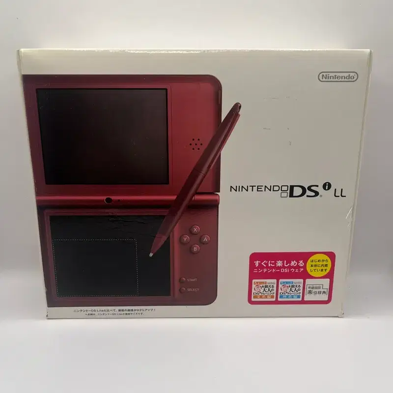 닌텐도 DSI LL 레드 본체 S급