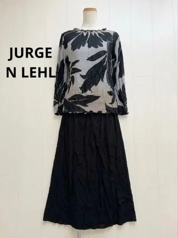 [ 새상품급 ] JURGEN LEHL 요건 레일 셋업 주름 가공 M 가을/겨울