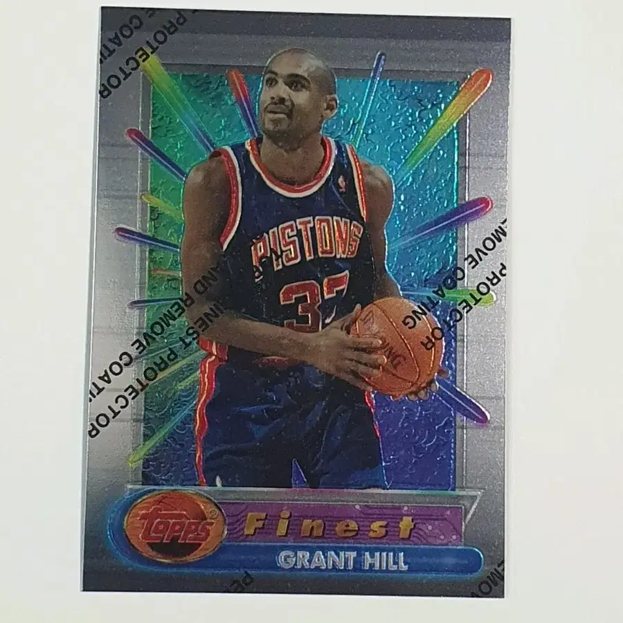 1994-95 탑스 파이니스트 그랜트 힐 루키카드 Topps Finest Grant Hill RC NBA HOF ROY