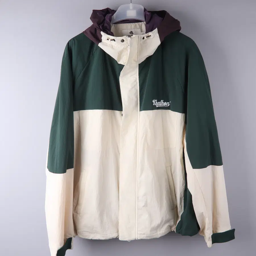 KHALHON(깔롱골프) 배색 바람막이 자켓 (2XL)