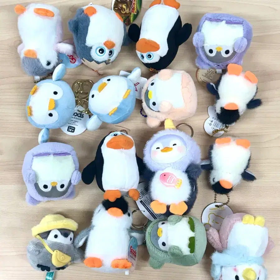 penguin귀여운 펭귄마다가스카르키링 인형뽑기키링열쇠가방고리leyring일괄