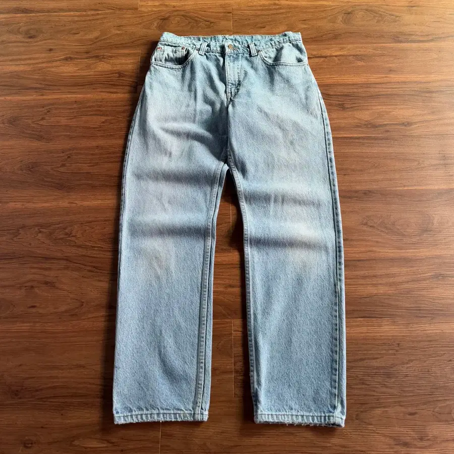 [33]90's 리바이스 Made in USA 505 워싱 데님 팬츠