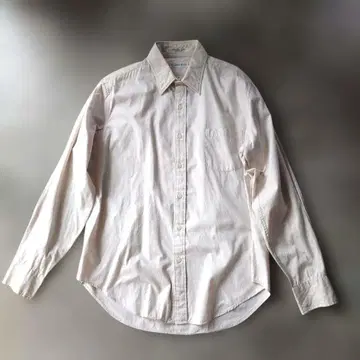 올드 90s Calvin Klein 긴팔 셔츠 코튼 연핑크
