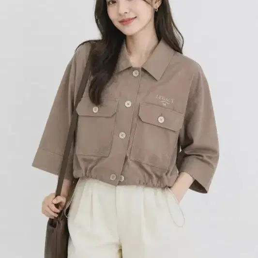 제이제이지고트 브라운 여자 85-155 자켓 O6563