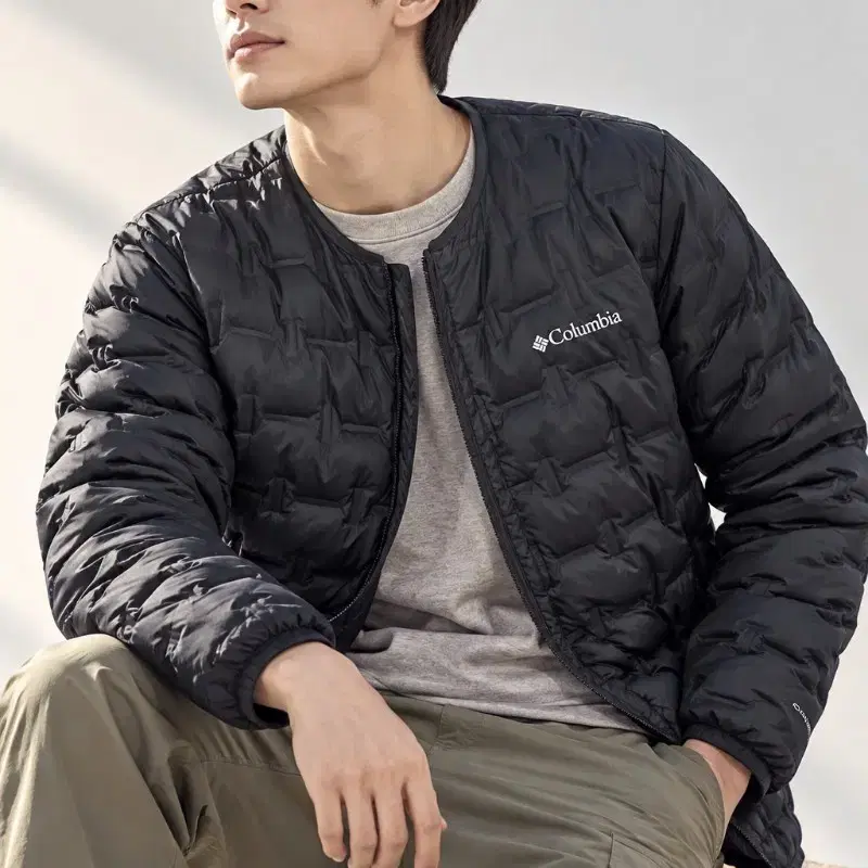 컬럼비아 경량 패딩 자켓 남자 100