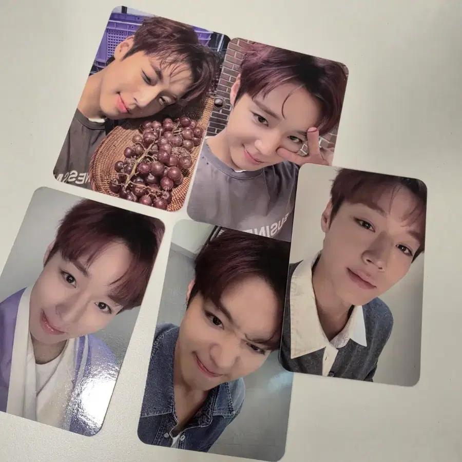 Park Jihoon THE VENTI Full Photocard Set and 3 Cup Sleeves